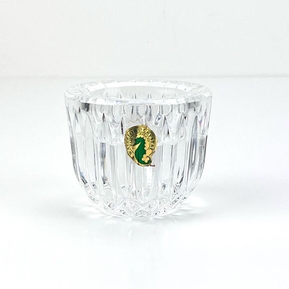 WATERFORD CRYSTAL Lead Crystal Anya Votive Tealight Candle Holder - Picture 2 of 9